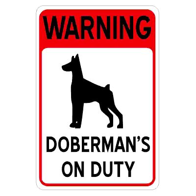 warning-dobermans-on-duty